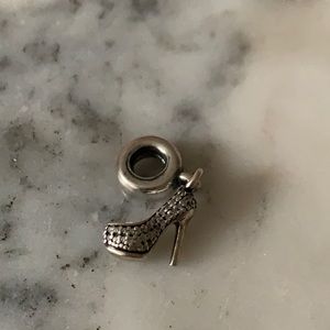 Pandora Sparkling Stiletto Charm